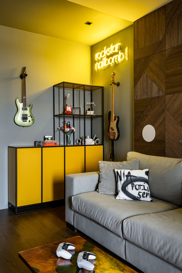 Фотография: Кабинет в стиле Современный, Лофт, Квартира, Проект недели, Москва, 3 комнаты, 60-90 метров, Zconcept, Влада Загайнова – фото на INMYROOM