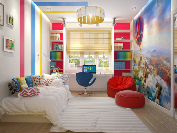 Фото из портфолио Квартира для молодой семьи – фотографии дизайна интерьеров на INMYROOM