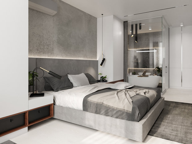 Фото из портфолио Бетон и мрамор – фотографии дизайна интерьеров на INMYROOM