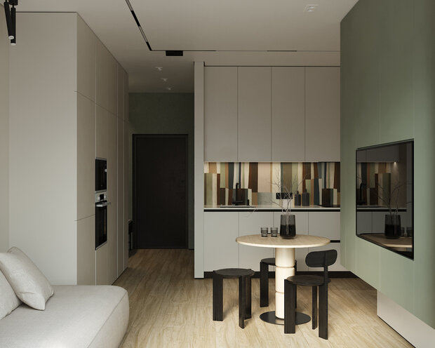 Фото из портфолио ЖК Holland Park – фотографии дизайна интерьеров на INMYROOM