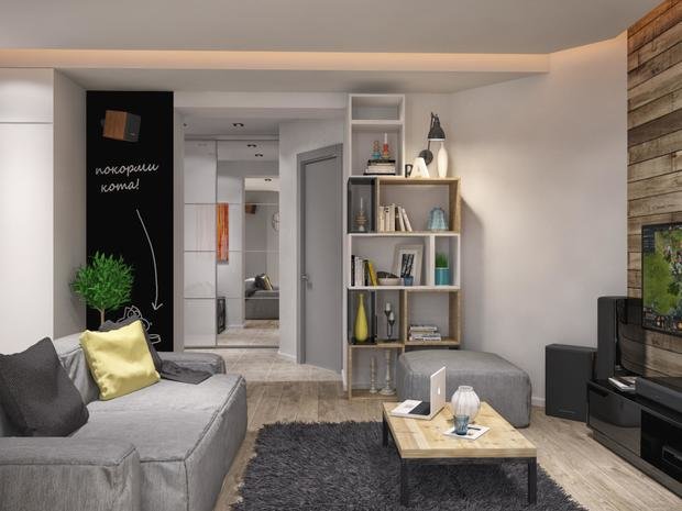 Фото из портфолио Apartment #6 – фотографии дизайна интерьеров на INMYROOM