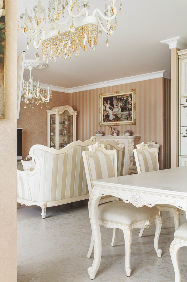 Фото из портфолио Французская классика – фотографии дизайна интерьеров на INMYROOM