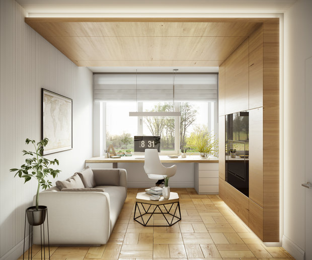 Фото из портфолио Дизайн интерьера дома в КП Истра Вилладж – фотографии дизайна интерьеров на INMYROOM