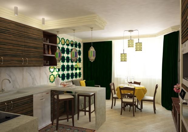 Фото из портфолио 3-х комнатная квартира в Красногорске. – фотографии дизайна интерьеров на INMYROOM