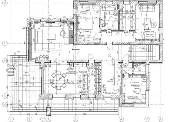 Фотография: Планировки в стиле , Дом, Проект дня, Санкт-Петербург, Дом и дача, Ленинградская область, 4 и больше, Более 90 метров, Юлия Скачкова – фото на INMYROOM