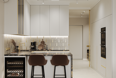 Дизайн-проект квартиры в ЖК «Avant (Авант)» в стиле неоклассика