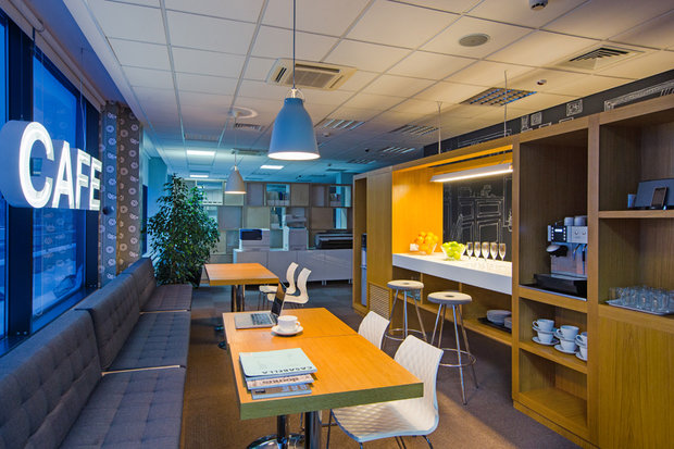 Фото из портфолио Офис компании Б2Б центр – фотографии дизайна интерьеров на INMYROOM