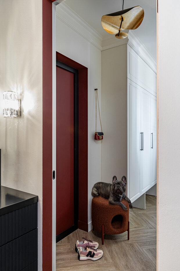 Фотография: Прихожая в стиле Современный, Эклектика, Винтажный, Квартира, Проект дня, Москва, Сара Михайлова – фото на INMYROOM