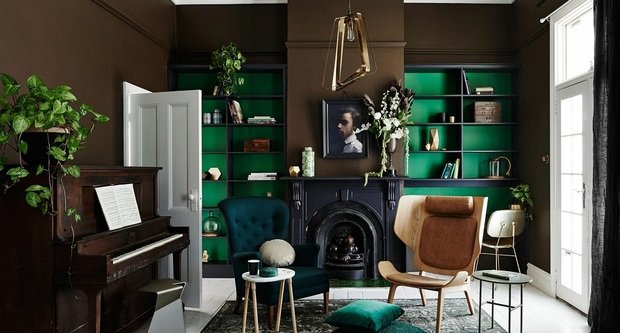 Фото из портфолио ШОКОЛАДНЫЙ ЦВЕТ - МОДНЫЙ ТРЕНД – фотографии дизайна интерьеров на INMYROOM