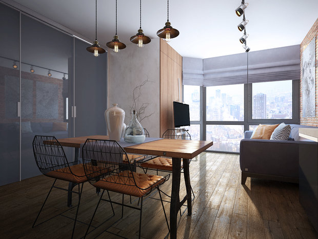 Фото из портфолио Квартира на Мосфильмовской – фотографии дизайна интерьеров на INMYROOM