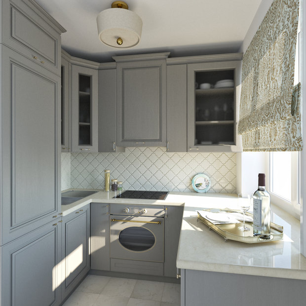 Фото из портфолио Неоклассика – фотографии дизайна интерьеров на INMYROOM