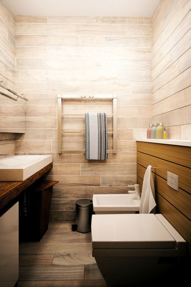 Фотография: Ванная в стиле Лофт, Квартира, Дом, Дома и квартиры, Проект недели – фото на INMYROOM