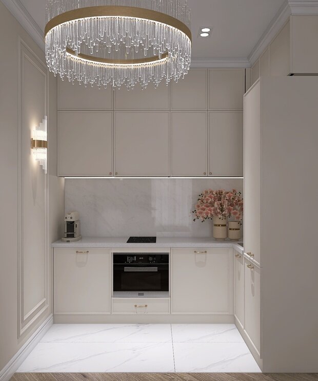 Фото из портфолио Кухня-гостиная Неоклассика – фотографии дизайна интерьеров на INMYROOM