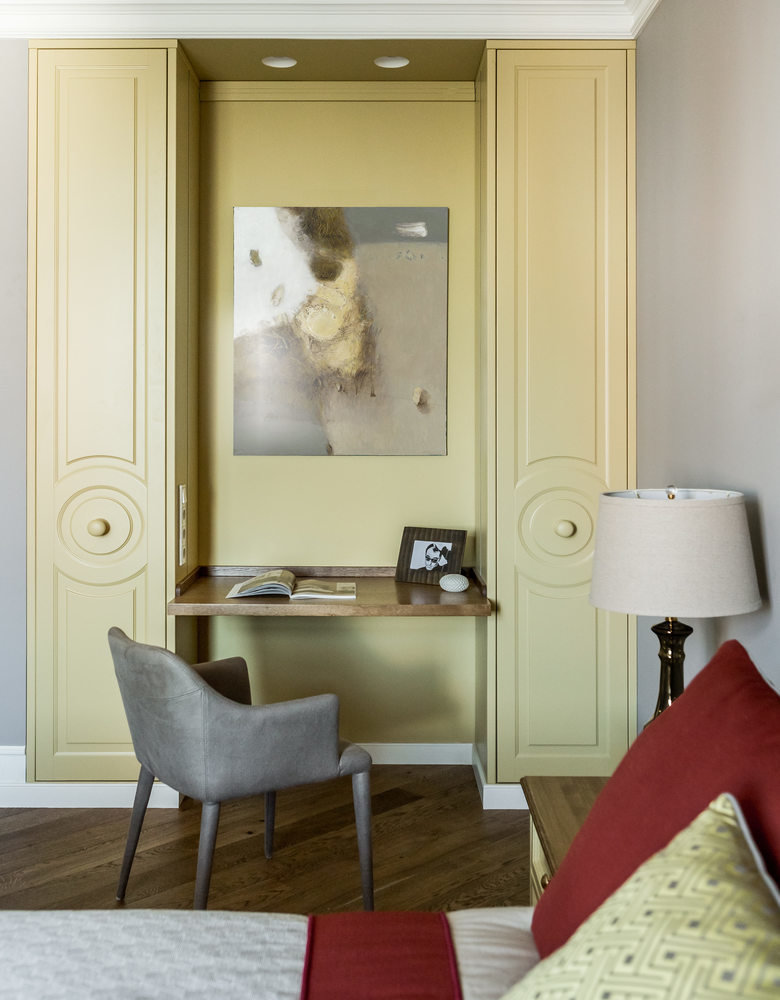 Фотография: Спальня в стиле Современный, Квартира, Проект дня, Москва, 4 и больше, Более 90 метров, Монолитно-кирпичный, Маша Файнберг – фото на INMYROOM Фотография: Спальня в стиле Современный, Квартира, Проект дня, Москва, 4 и больше, Более 90 метров, Монолитно-кирпичный, Маша Файнберг – фото на INMYROOM