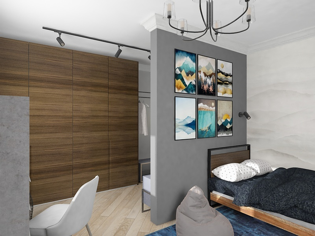 Фото из портфолио Детская лофт – фотографии дизайна интерьеров на INMYROOM