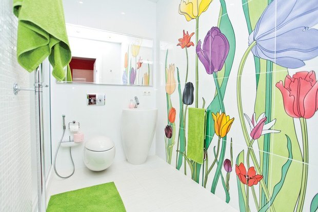 Фотография: Ванная в стиле Современный, Скандинавский, Квартира, Дома и квартиры, Проект недели – фото на INMYROOM