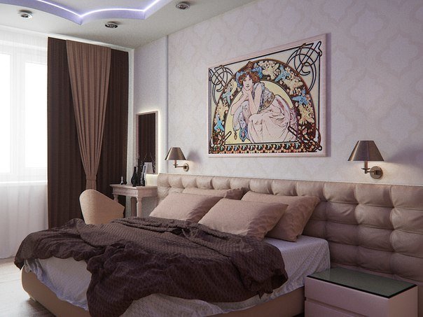 Фото из портфолио Спальня в стиле Ар Деко – фотографии дизайна интерьеров на INMYROOM