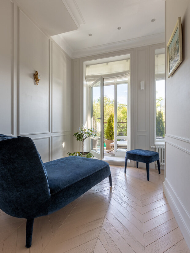 Фотография: Кабинет в стиле Классический, Современный, Эклектика, Проект дня, Казань, Таунхаус, Кирпичный дом, 4 и больше, Более 90 метров, современный с элементами классики и роскоши, Роман Миронов, Андрей Васильев, PLATFORM – фото на INMYROOM