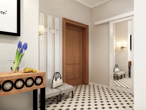 Фото из портфолио Уютная однушка для девушки – фотографии дизайна интерьеров на INMYROOM