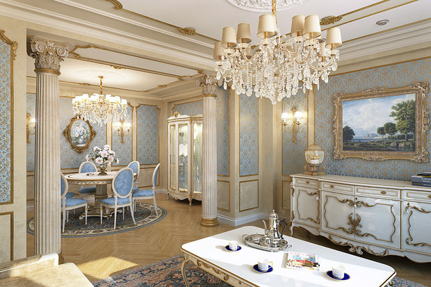 Фото из портфолио Квартира в классическом стиле – фотографии дизайна интерьеров на INMYROOM