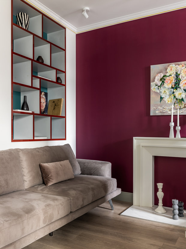 Фотография: Спальня в стиле Современный, Квартира, Студия, Проект недели, Самара, 40-60 метров, Анна Красавина, Елена Риман – фото на INMYROOM