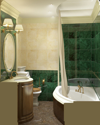 Фото из портфолио Московская классика – фотографии дизайна интерьеров на INMYROOM