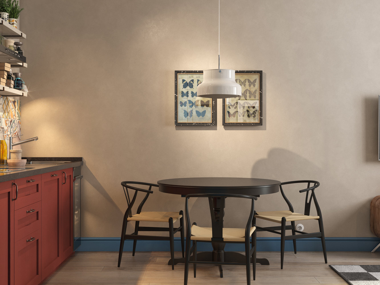 Фотография: Кухня и столовая в стиле Современный, Эклектика, Квартира, Проект недели, Санкт-Петербург, Cubiq Studio, Монолитный дом, 1 комната, 40-60 метров, ЖК «Николаевский Ансамбль» – фото на INMYROOM Фотография: Кухня и столовая в стиле Современный, Эклектика, Квартира, Проект недели, Санкт-Петербург, Cubiq Studio, Монолитный дом, 1 комната, 40-60 метров, ЖК «Николаевский Ансамбль» – фото на INMYROOM