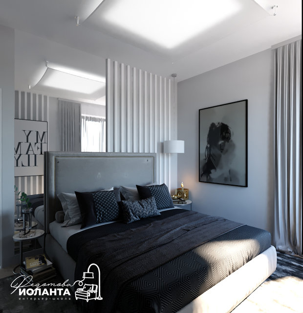 Фото из портфолио Спальня 2 – фотографии дизайна интерьеров на INMYROOM