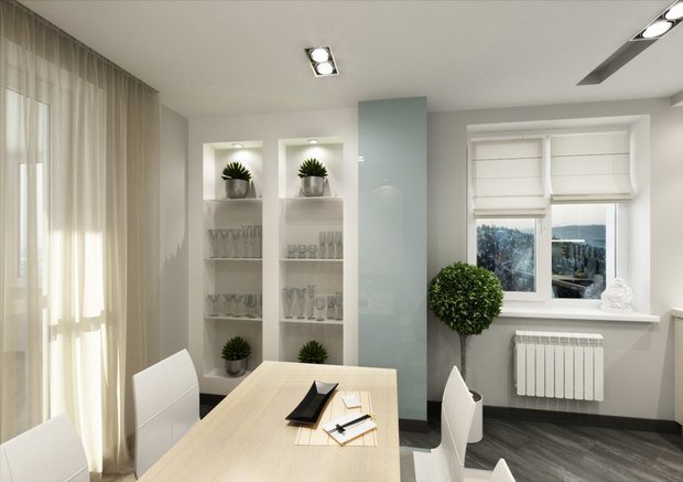 Фото из портфолио Квартира-студия – фотографии дизайна интерьеров на INMYROOM