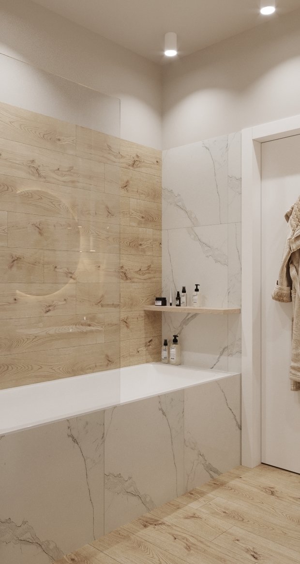 Фото из портфолио Квартира в ЖК "Life Ботанический сад" – фотографии дизайна интерьеров на INMYROOM