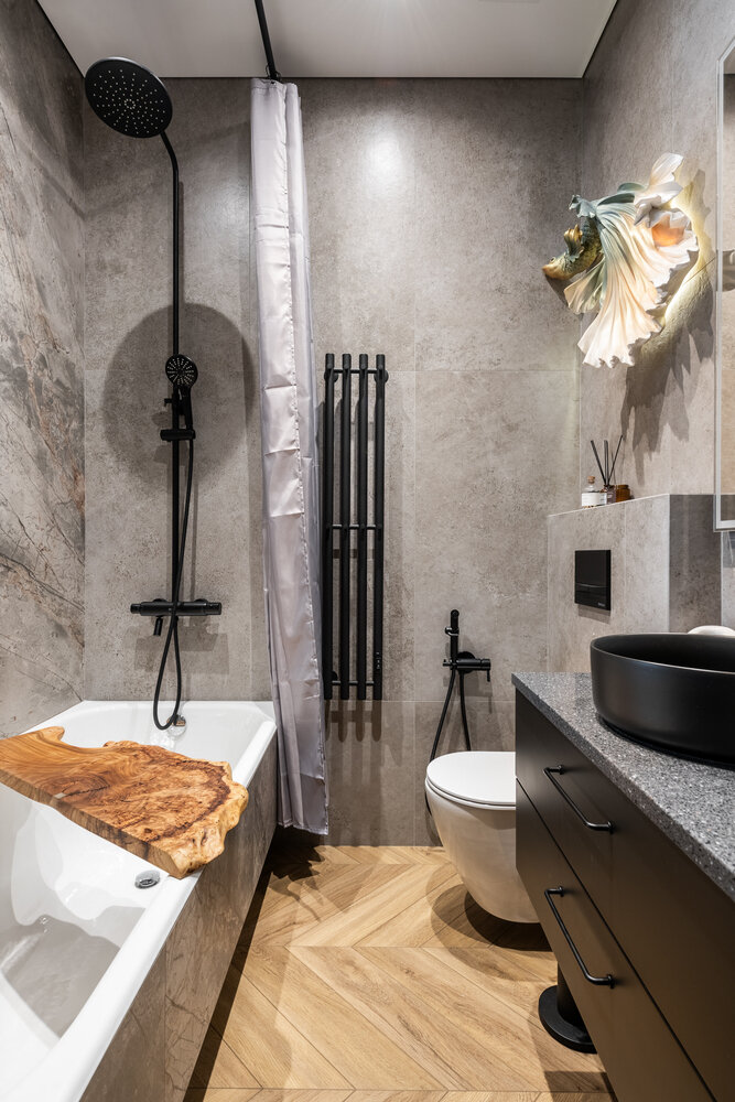 Фотография: Ванная в стиле Лофт, Современный, – фото на INMYROOM