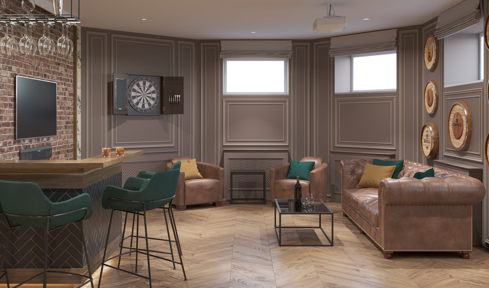 Фотография: Гостиная в стиле Лофт, Современный, Эклектика, Дом, Проект недели, Балашиха, 4 и больше, Более 90 метров, Deus of House – фото на INMYROOM