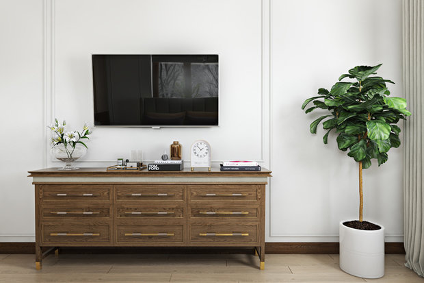 Фото из портфолио Проект медовый – фотографии дизайна интерьеров на INMYROOM