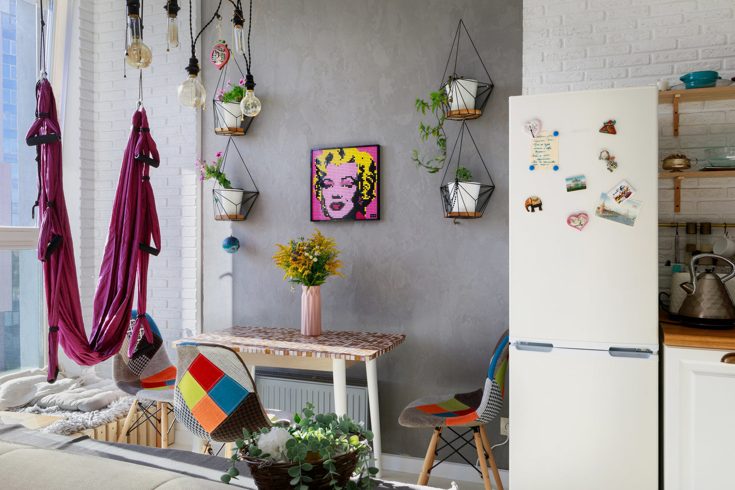 Фотография: в стиле , Кухня и столовая, Гостиная, Декор интерьера, LEGO, конструктор, мозаики, арт-мозаики, мозаики LEGO – фото на INMYROOM