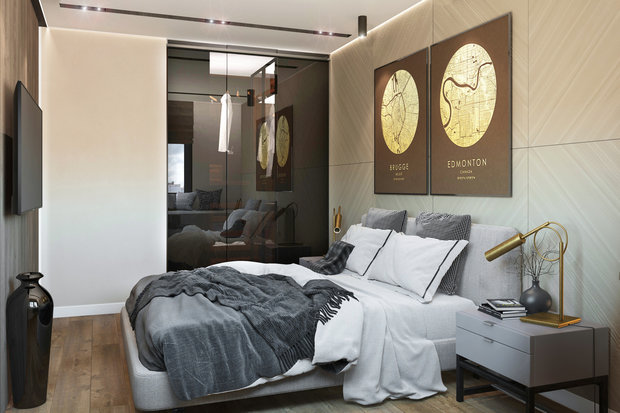 Фото из портфолио  ЖК "Елагин Апарт" – фотографии дизайна интерьеров на INMYROOM