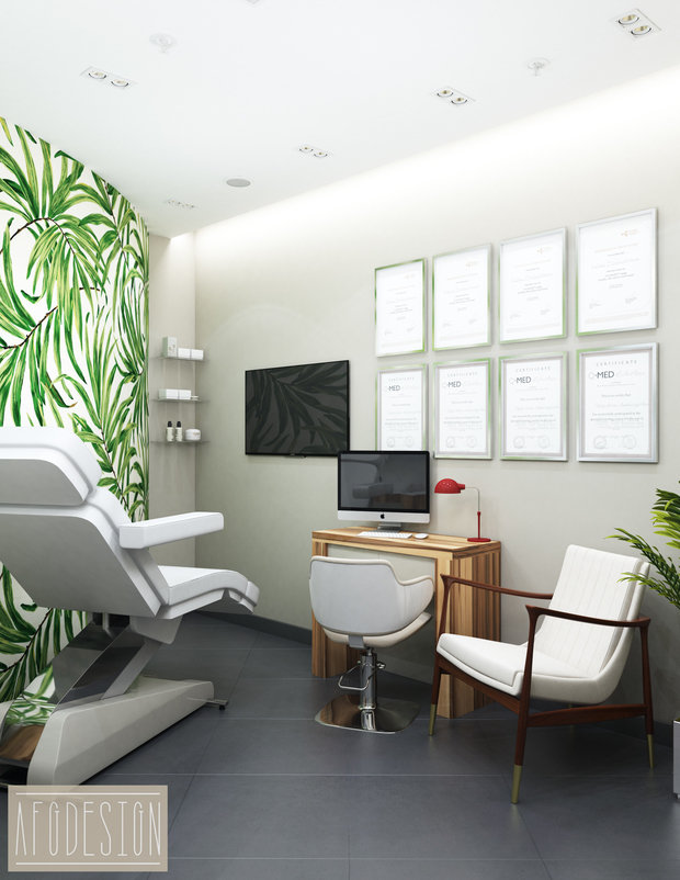 Фото из портфолио Дизайн проект салона красоты Beauty spa lounge – фотографии дизайна интерьеров на INMYROOM