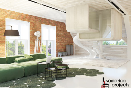 Многофункциональная комната для всей семьи 