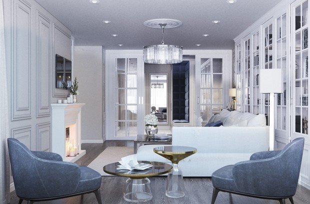 Фото из портфолио ЖК «Ситипарк» 89 кв.м. – фотографии дизайна интерьеров на INMYROOM