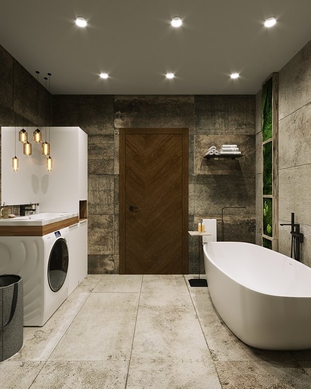 Фото из портфолио Ванная – фотографии дизайна интерьеров на INMYROOM