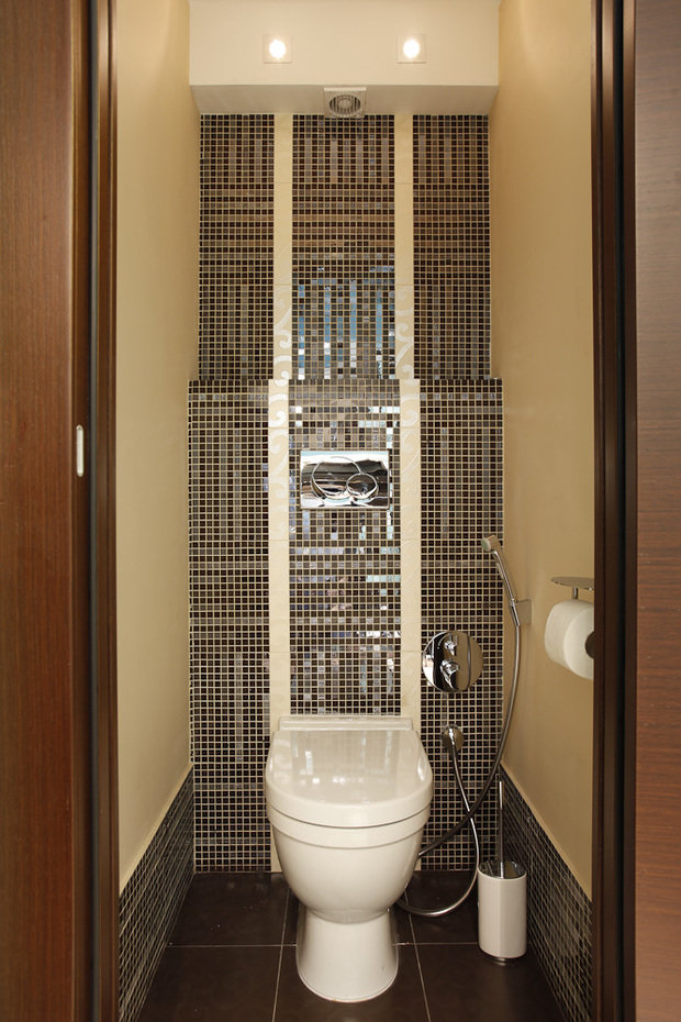 Фотография: Ванная в стиле Современный, Хай-тек, Классический, Квартира, Проект недели – фото на INMYROOM