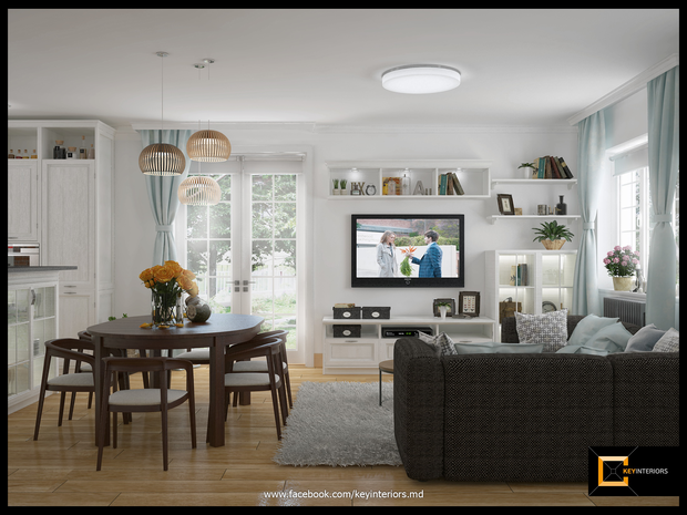 Фото из портфолио Scandinavian House #1 – фотографии дизайна интерьеров на INMYROOM