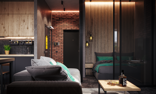 Фото из портфолио Искра Парк (46+47) – фотографии дизайна интерьеров на INMYROOM