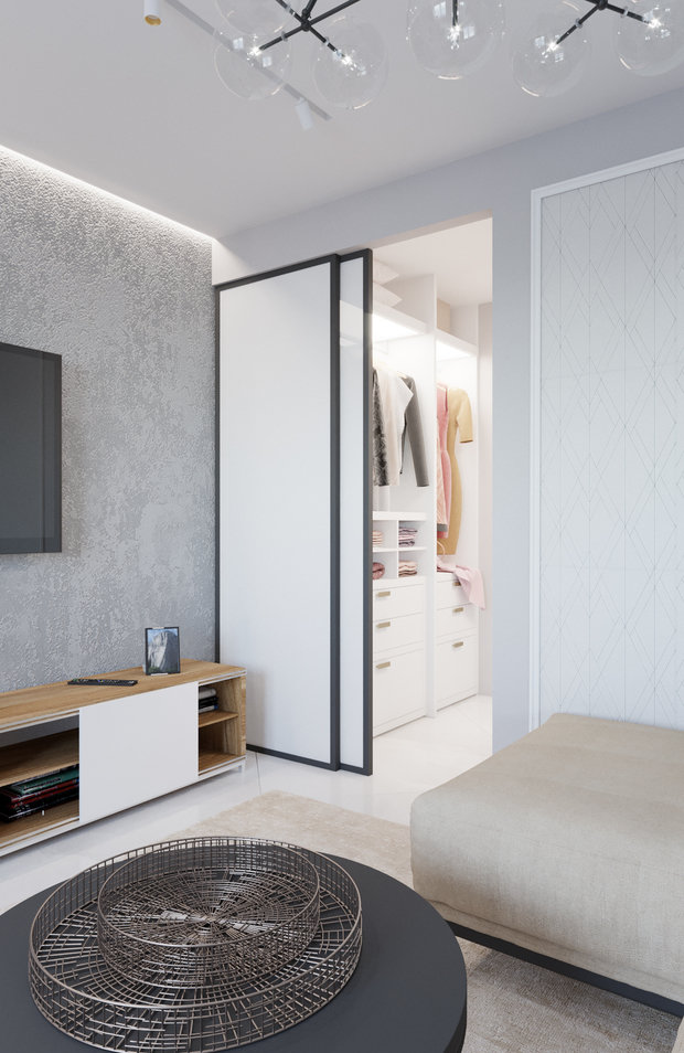 Фото из портфолио  1 ком. Квартира – фотографии дизайна интерьеров на INMYROOM