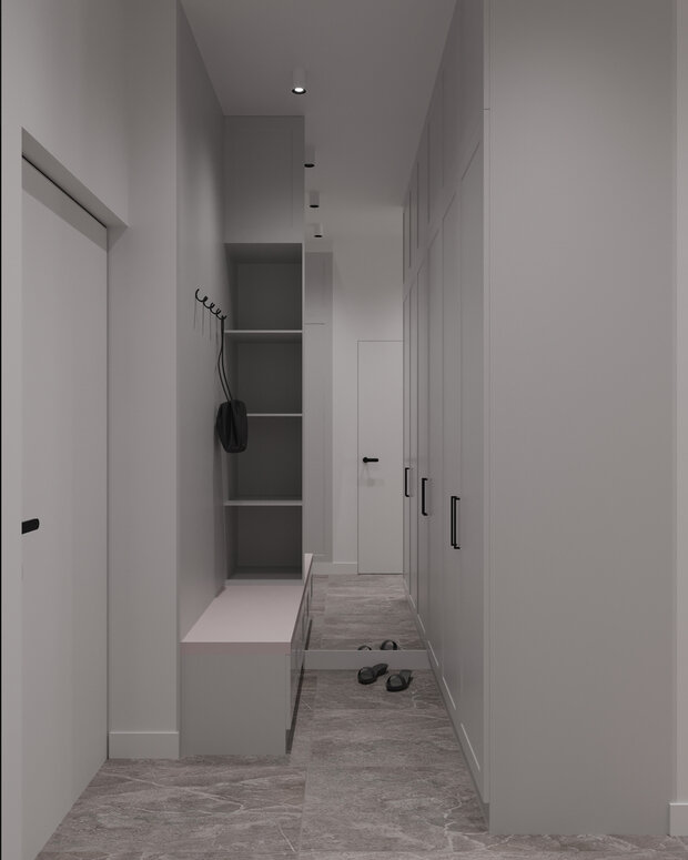 Фото из портфолио Белый интерьер для юной девушки – фотографии дизайна интерьеров на INMYROOM