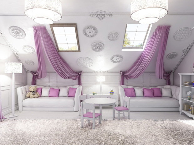 Фото из портфолио Дизайн детской комнаты  – фотографии дизайна интерьеров на INMYROOM