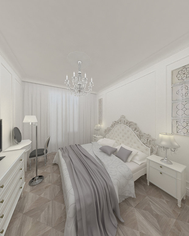 Фото из портфолио спальня хозяйки и холл – фотографии дизайна интерьеров на INMYROOM