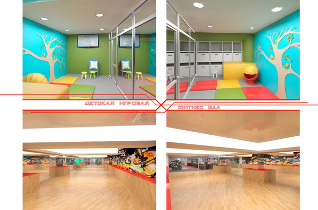 Фото из портфолио Powerhouse GYM – фотографии дизайна интерьеров на InMyRoom.ru