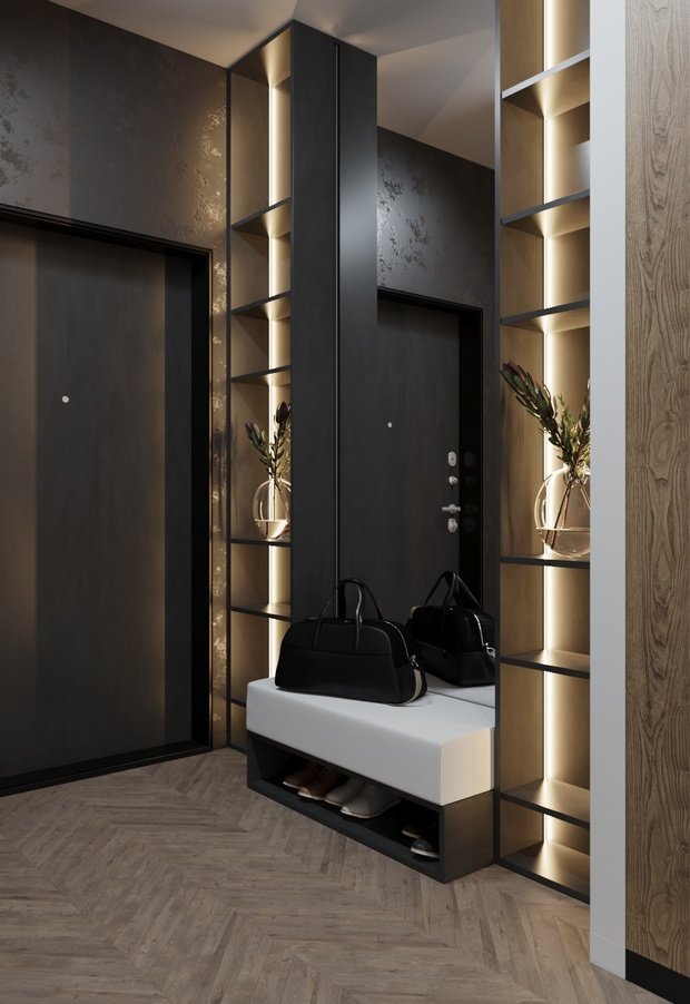 Фото из портфолио 160 м² ЖК Дыхание – фотографии дизайна интерьеров на INMYROOM