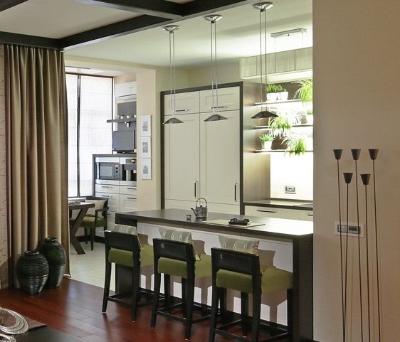 Фото из портфолио Интерьер в современном стиле с элементами ориентального стиля – фотографии дизайна интерьеров на INMYROOM