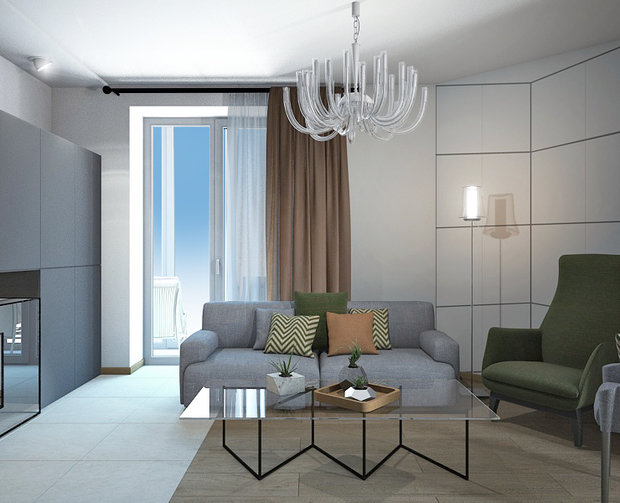 Фото из портфолио Минимализм в цвете – фотографии дизайна интерьеров на INMYROOM